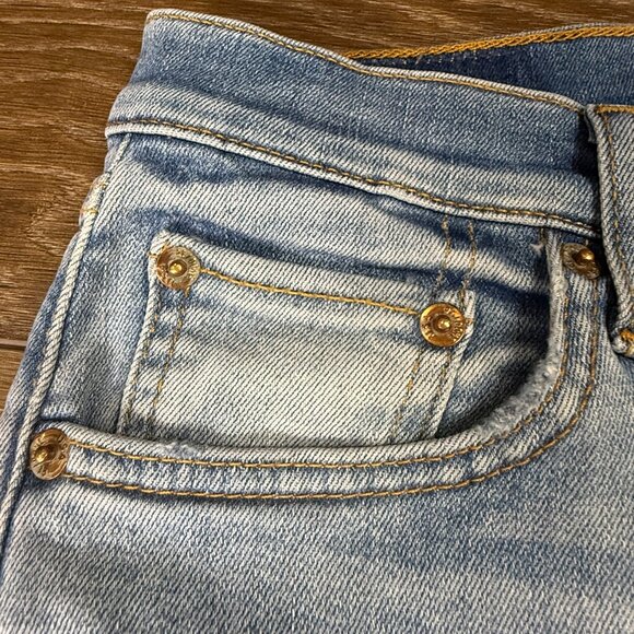 Re/Done Mid-Rise Stovepipe Women's Jeans Size 29 Hacienda NWT Designer Denim - Picture 14 of 16